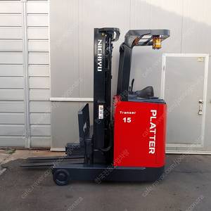 니찌유 전동지게차 1.5톤 3단5M 싸이드쉬프트장착 2019년식 [신차수준] 전기식