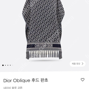 디올 오블리크 후드 판초(가격내림) 최종