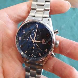 TAG Heuer 태그호이어 까레라 CAL 1887 크로노그래프 오토매틱 로즈골드 시계