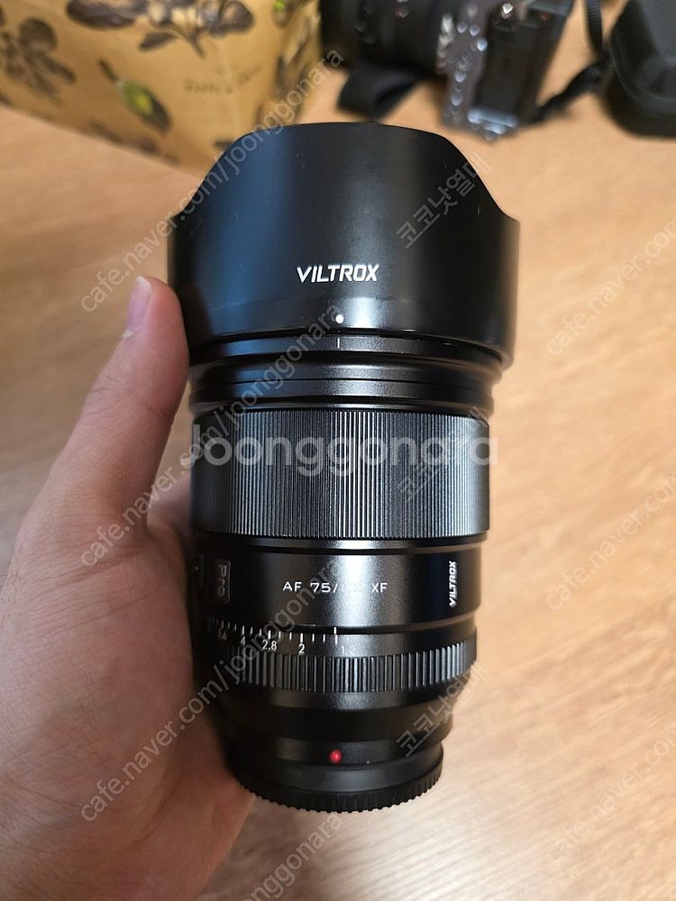 빌트록스 pro 75.2 후지 x마운트 + CPL 필터...--3