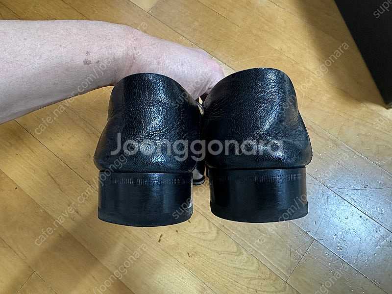 19ss 구찌 명품 홀스빗 가죽 로퍼 블랙 8사이즈--3