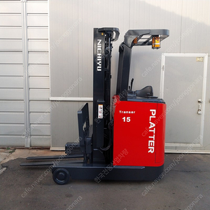 니찌유 전동지게차 1.5톤 3단5M 싸이드쉬프트장착 2019년식 [신차수준]전기식