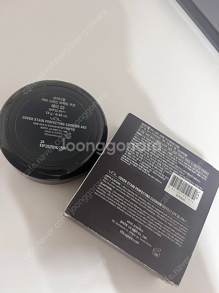 VDL 브이디엘 퍼펙팅 쿠션에이03--1