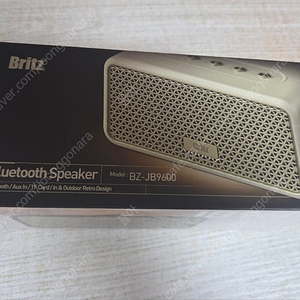 브리츠 블루투스 스피커 JB9600