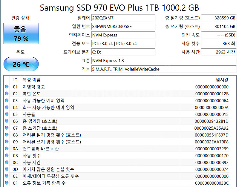 970 EVO Plus nvme m.2 1TB 판매합니...--2