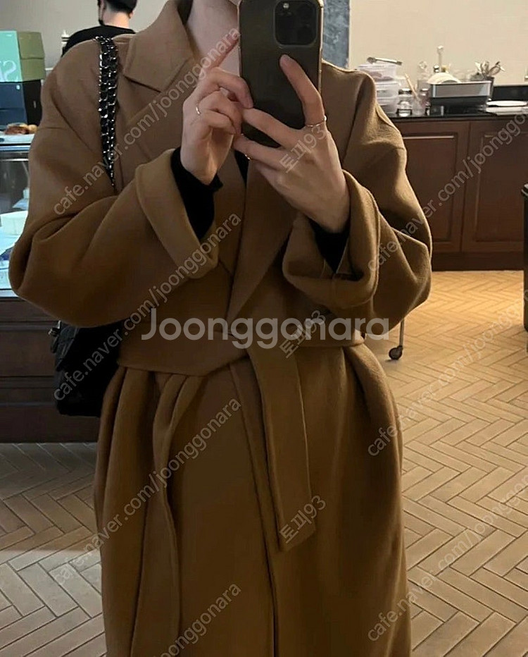 로에 핀턱 핸드메이드 코트--0