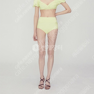 페이우 제니 아이비 수영복 민트색 미착장