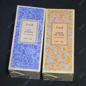 국문택미개봉) 프레쉬 릴리자스민 / 시트론드빈 EDP 100ml 향수 정품 새상품 FRESH 프레시