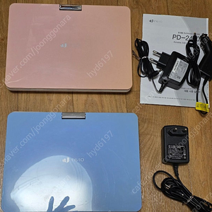 인비오 DVD 플레이어 PD-2400 2대 입니다