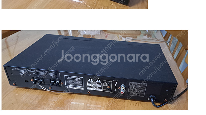 파이오니아 디지털 튜너 F204.플레그십 앰프. DVD...--1