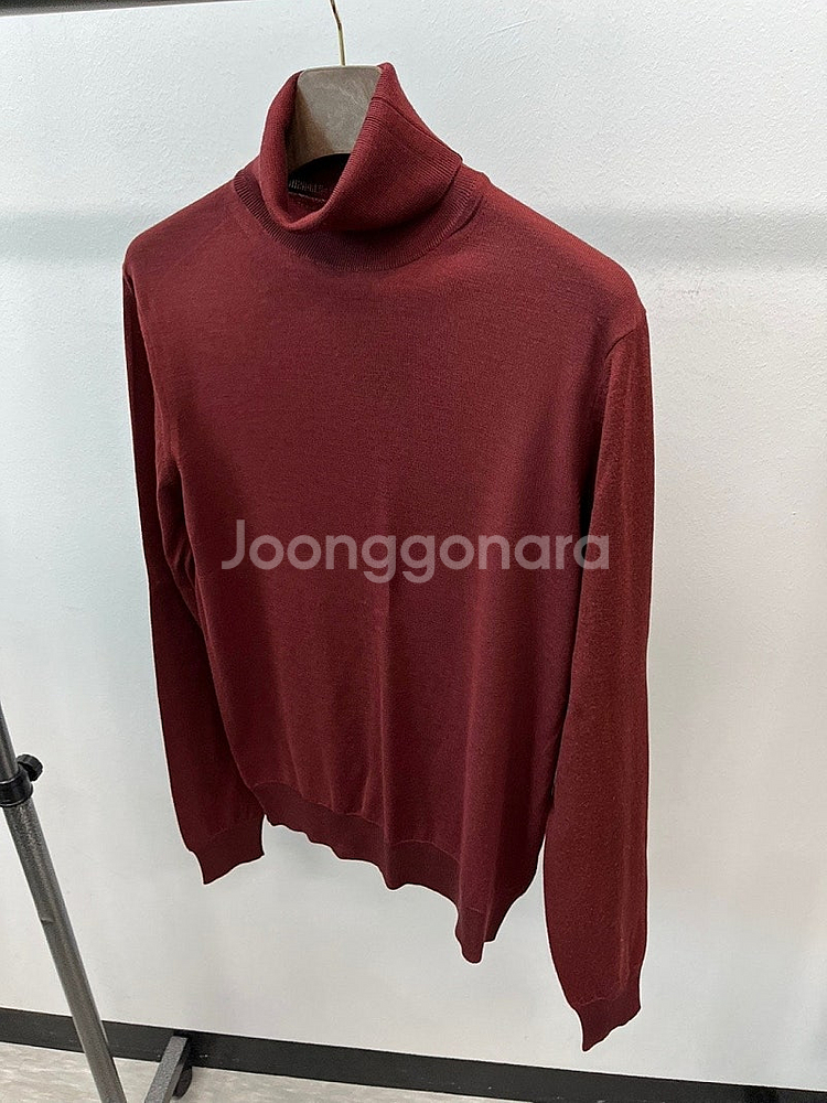 95/30) 랑방 이태리 컬렉션 터틀넥 니트/데님앤서플라이 녹워싱 디스진--0