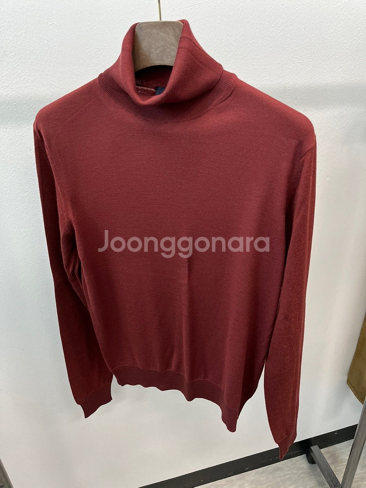 95/30) 랑방 이태리 컬렉션 터틀넥 니트/데님앤서플라이 녹워싱 디스진--1