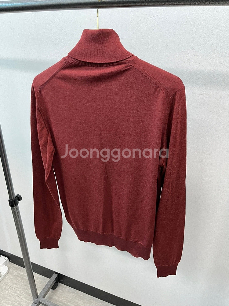 95/30) 랑방 이태리 컬렉션 터틀넥 니트/데님앤서플라이 녹워싱 디스진--6