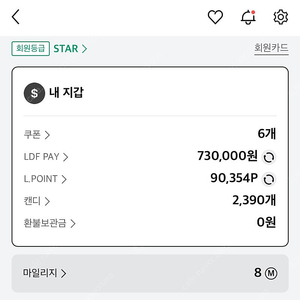 LDF PAY 73만원 > 68만원 판매합니다