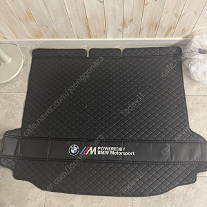 Bmw x3 g바디용 m로고 트렁크매트