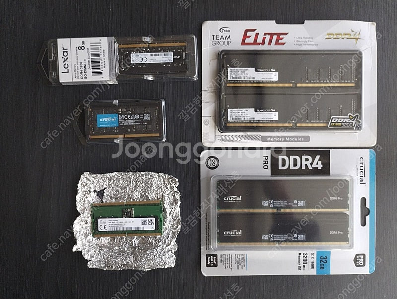DDR4 3200 8GB, DDR5 5600 16GB,...--0