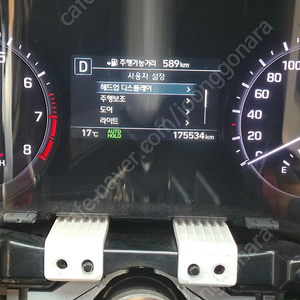 g80 계기판