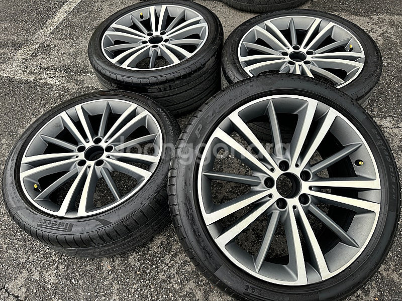 벤츠 CLS W257 19인치 정품 휠타이어 세트 팔아...--0