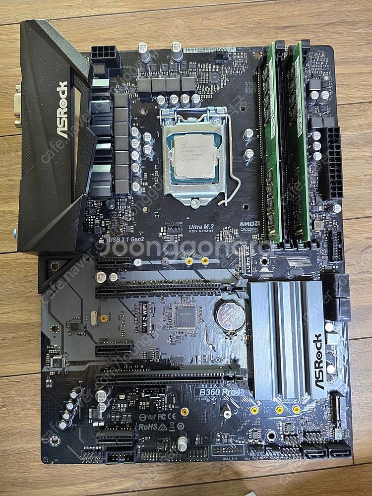 i7-8700k , b360 pro4 보드 , 삼성 램--0