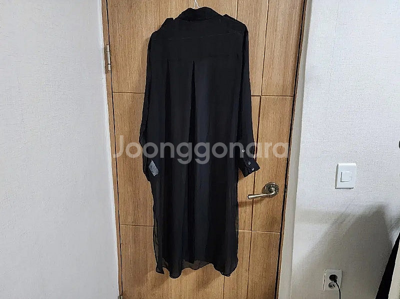 (55)여성 제시뉴욕 시스루 롱 블라우스--2