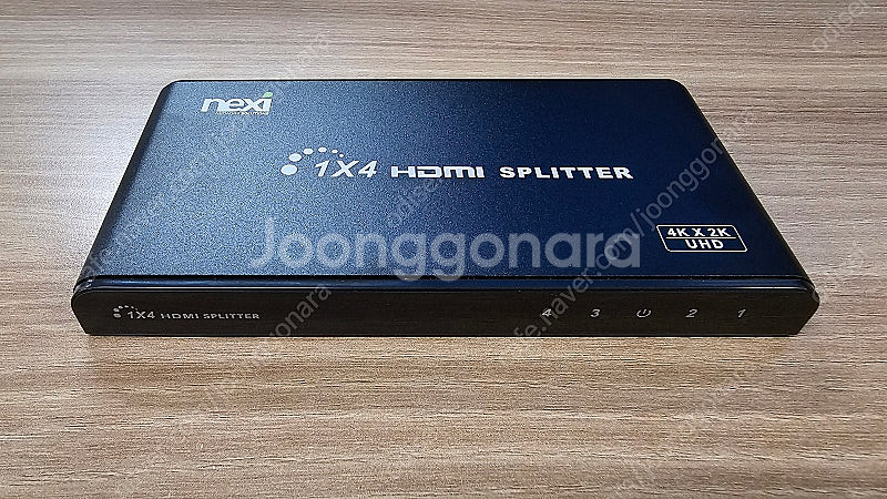 넥시 HDMI 1:4 분배기 NX-4K0104P--1