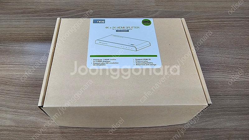 넥시 HDMI 1:4 분배기 NX-4K0104P--5