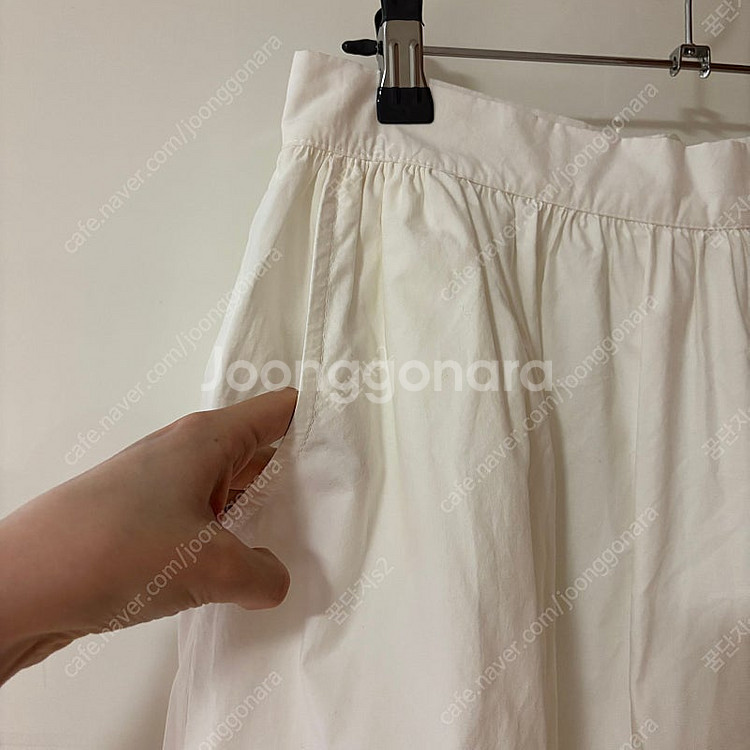 Choi 초이 아일렛 고풍 코튼 펀칭 레이스 롱스커트 ...--5