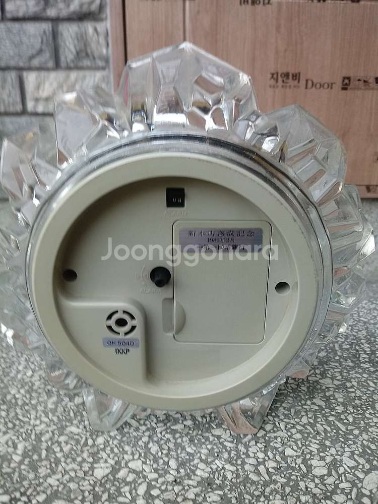 빈티지 일제 세이코 SEIKO 크리스탈 알람 탁상시계 ...--4