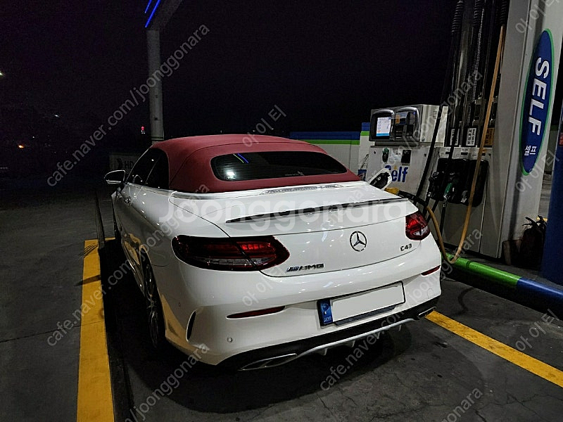 c클래스(w205) 쿠페용 립스포일러 판매합니다--0