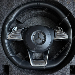 벤츠 W222 S63 amg 쿠페 핸들 D컷 정품