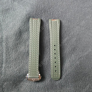 아쿠아 테라 38 mm 정품 러버 밴드 스트랩 디버클 러그 너비 19mm