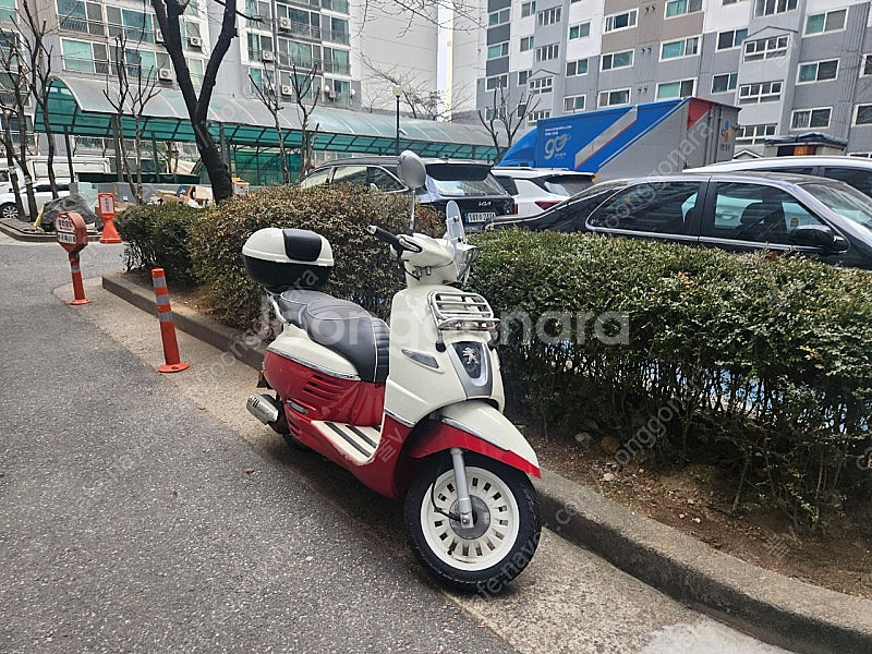 푸조 장고 16년식 스쿠터 오토바이 인천 개인--0