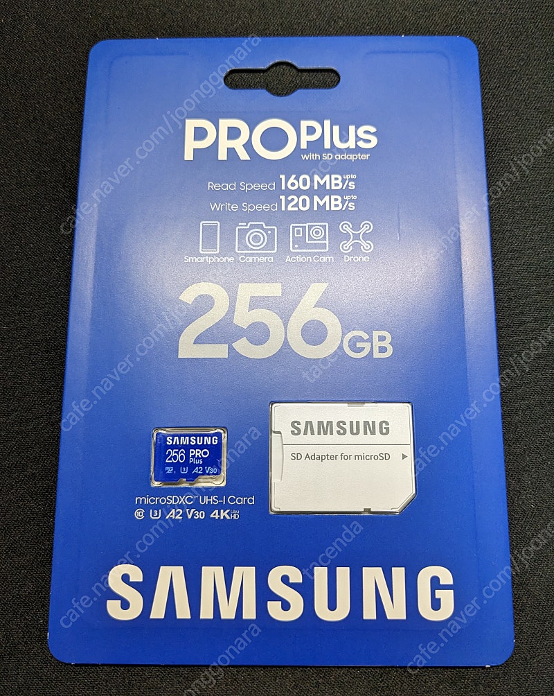 [미개봉] 삼성 마이크로SD PRO PLUS 256GB...--0
