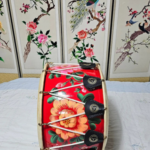 장구북 법사북 장단장구 고장(신품급 꽃북) 2종