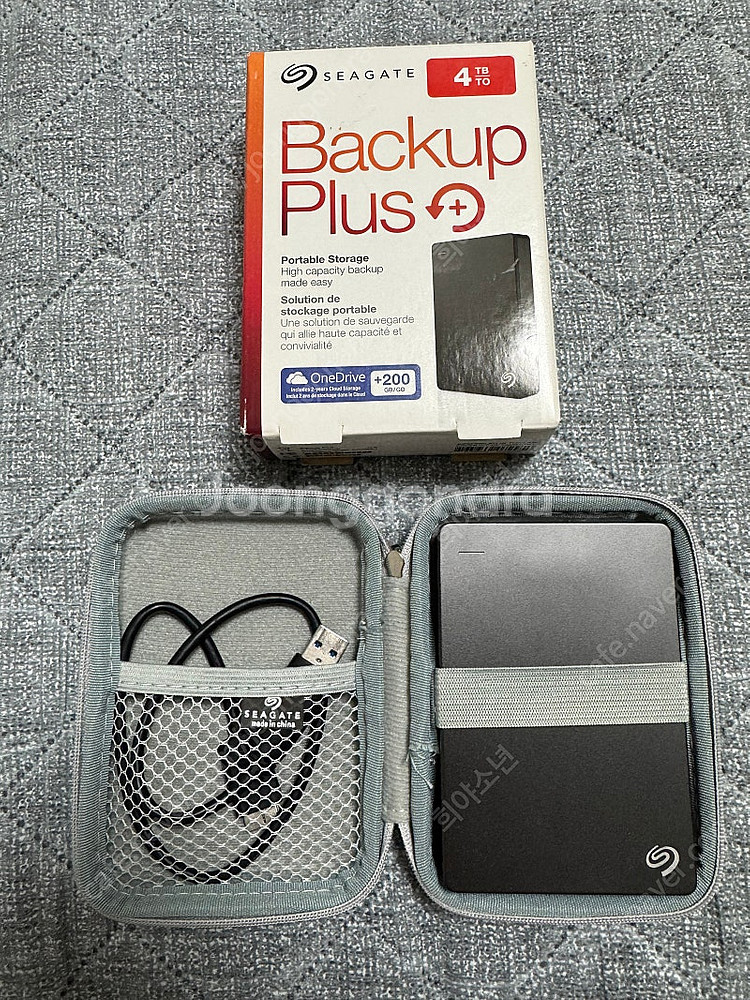 씨게이트 외장하드 4TB--0