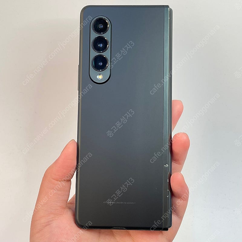 02777(울산중고폰) 갤럭시폴드3 그린 256GB 판...--0