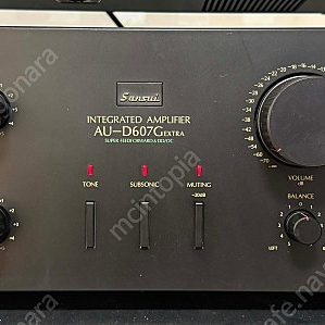 산수이 인티앰프 판매 sansui AU-D607G EXTRA amp 앰프 빈티지 레트로 오디오