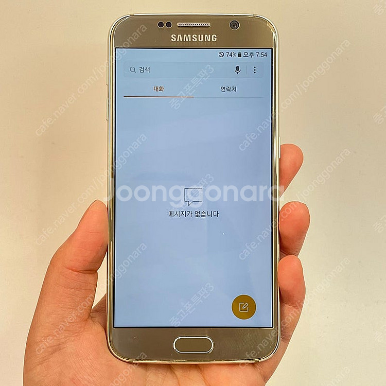 84035(울산중고폰) 갤럭시S6 골드 64GB 판매합...--2