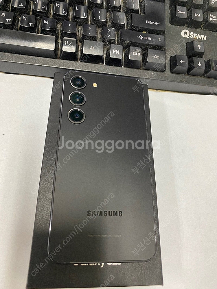 201703 새제품 KT 갤럭시S23 블랙 512GB ...--0