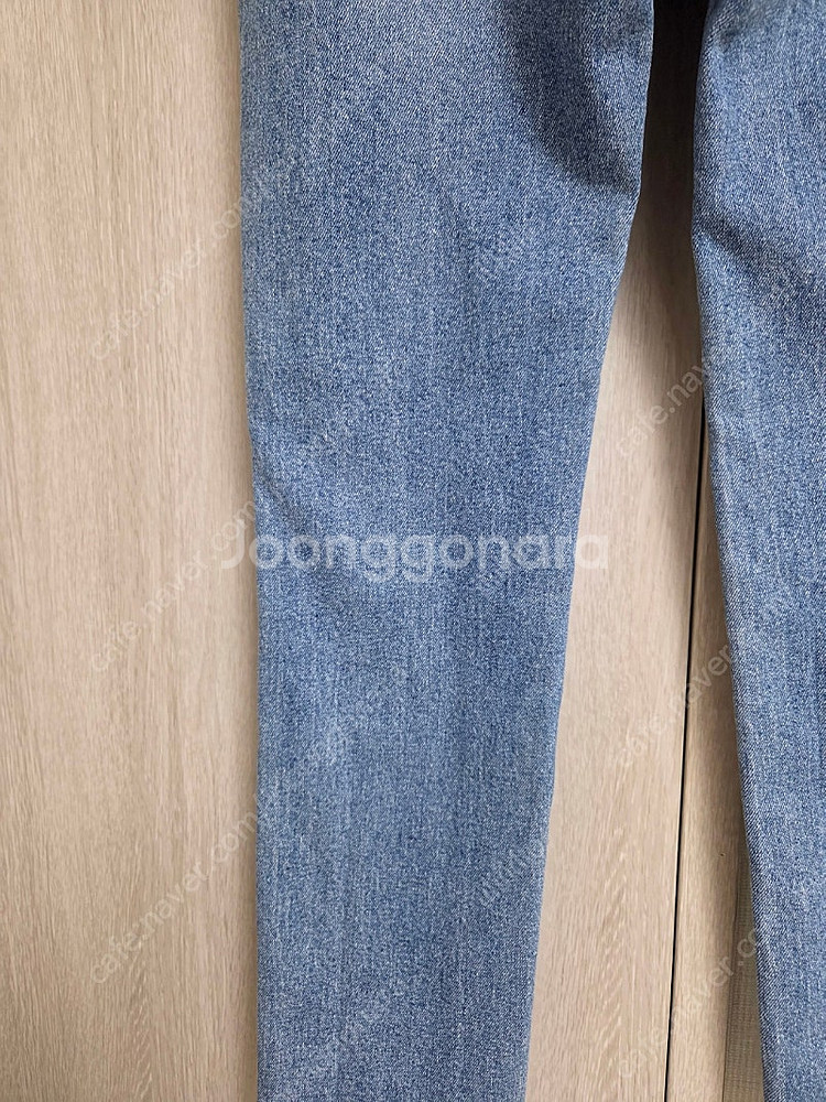 산드로 여성 일자 슬림핏 데님 청바지 한섬 타임 마인 ...--3