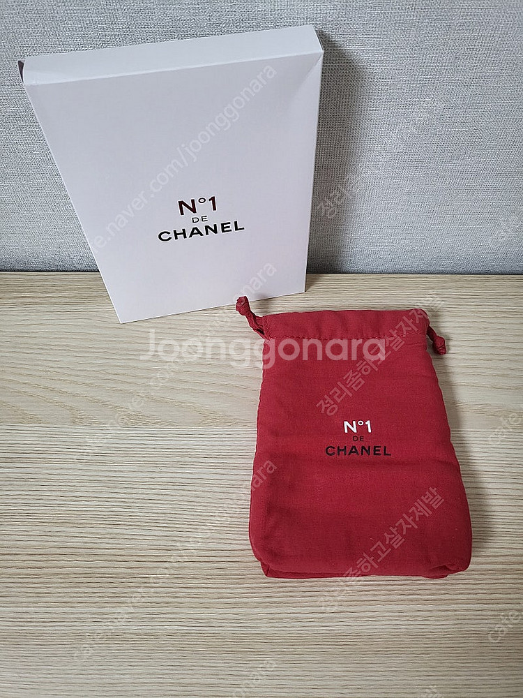 정품) 새제품 샤넬 레드 미니 복조리 파우치 (코스메틱...--0