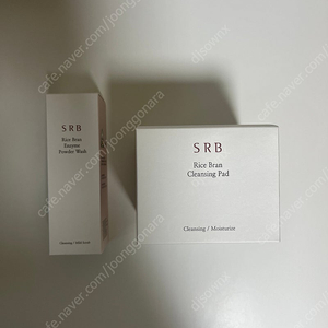 SRB 쌀뜨물 효소 세안제 클렌징 패드 세트