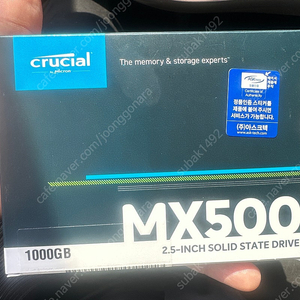 mx500 ssd카드 1000gb