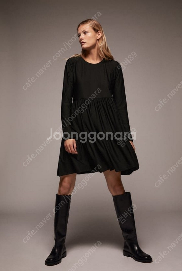 자라 프릴 원피스 55 새상품--0