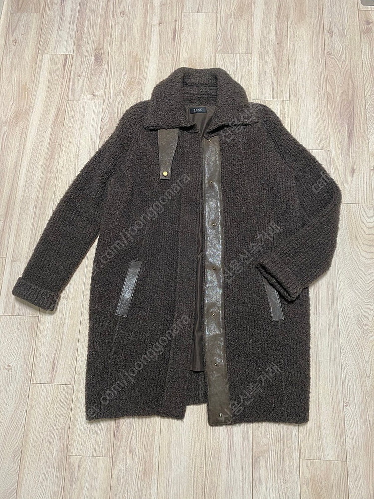 한섬)Time 타임 니트 뽀글이 롱가디건 부클 자켓 코트 점퍼 원피스 스커트 팬츠 마인 Sjsj 시스템 테디베어코트--3