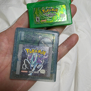 gba, gbc 게임보이 어드밴스, 칼라 포켓몬스터 리프그린, 에메랄드 북미판 정품 판매합니다