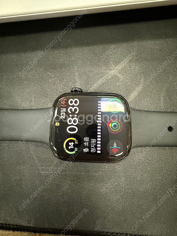 애플워치 10 42mm 셀룰러 제트블랙--2