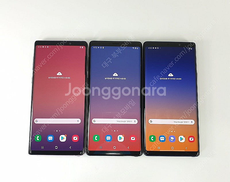 판매 삼성 갤럭시 노트9 128/512GB/특S급/색상...--3