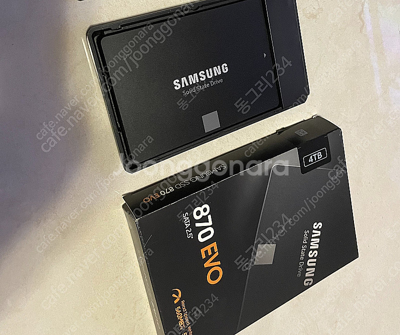 삼성 ssd 870ev 4tb 팝니다--0