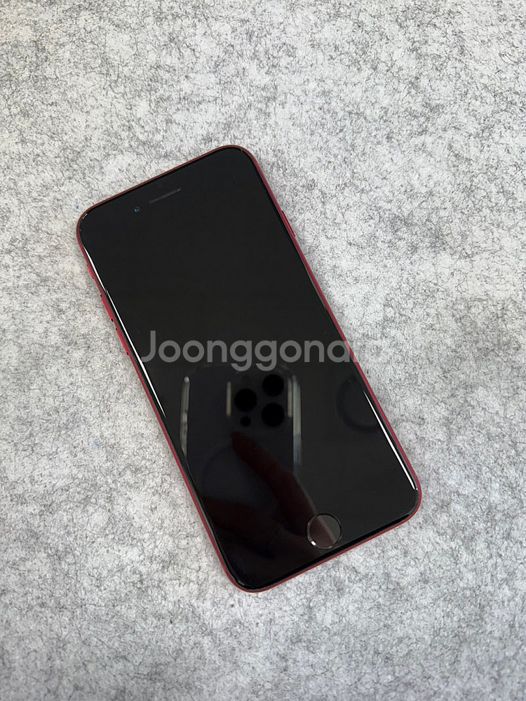 (자급제S급)아이폰SE3 레드 128G 배터리효율 87...--2